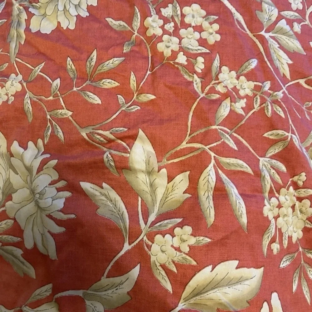Ralph Lauren VILLA CAMELIA FLORAL Full Queen Comforter Retired EUC & 1 Sham